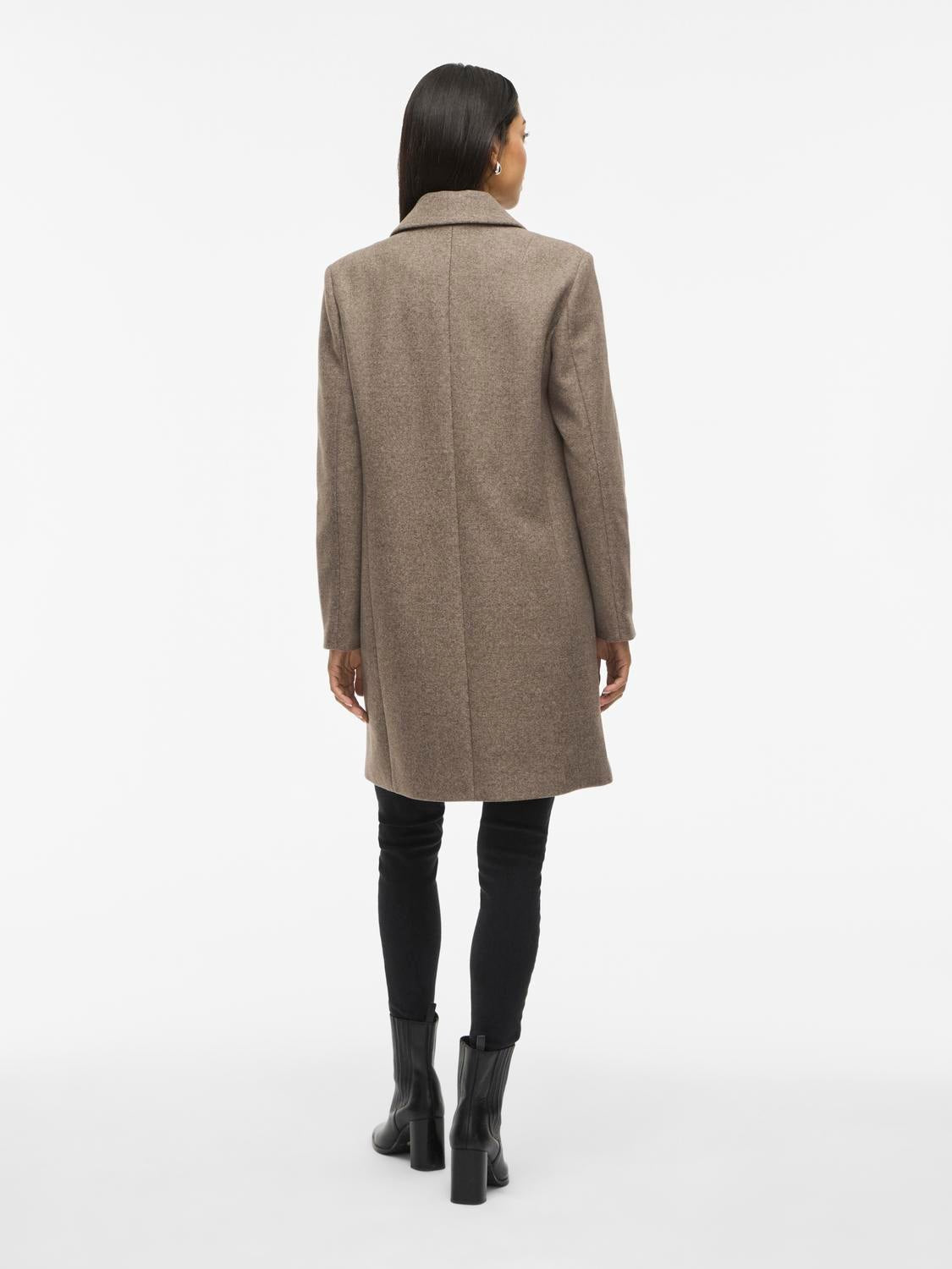 VICLAUDIA Coat - Falcon - VERO MODA & VILA Bergvik